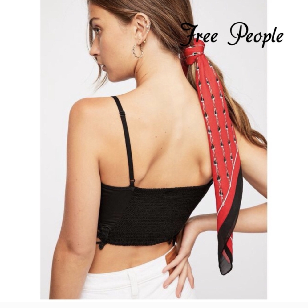Free People crochet bralette top - Picture 2 of 6